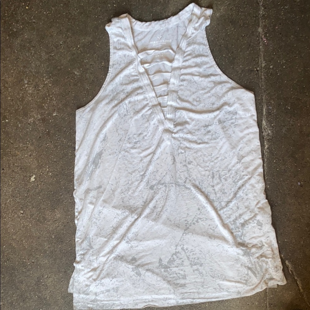 Women's White Sleeveless Top 🌟